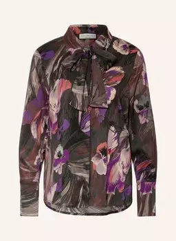 Блузка-Рубашка со съемным галстуком Sem Per Lei, коричневый