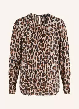 Блузка-рубашка со складками Betty Barclay, бежевый/серый/черный