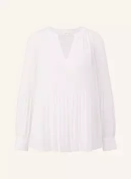 Блузка-Рубашка со складками S.Oliver Black Label, белый
