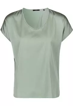 Блузка-Рубашка со стразами Zero, зеленый