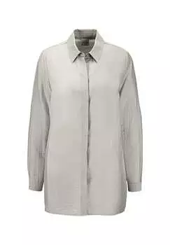 Блузка-Рубашка со структурой Madeleine, коричневый