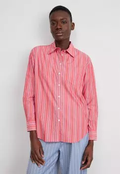 Блузка-рубашка STRIPED SHIRT GANT, цвет bright red