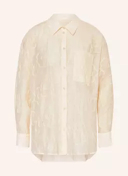 Блузка-Рубашка свободного кроя Y.A.S., бежевый