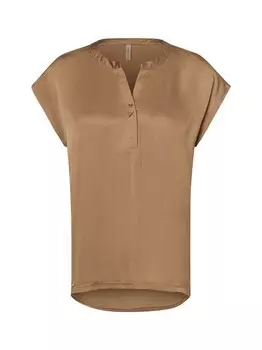 Блузка-Рубашка тильда Soyaconcept, коричневый