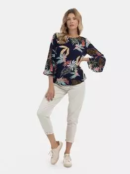 Блузка-Рубашка Usha, синий