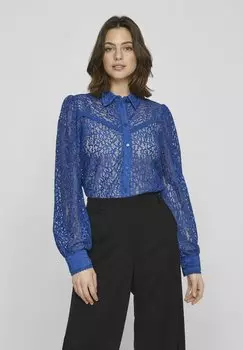 Блузка-рубашка VILA, цвет true blue