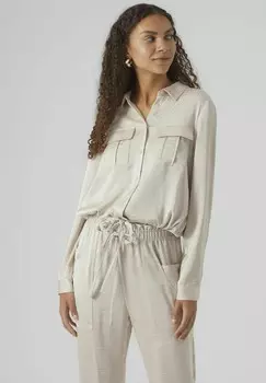 Блузка-рубашка VMMARYS Vero Moda, цвет pumice stone