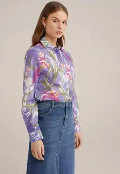 Блузка-рубашка WE Fashion, цвет violet
