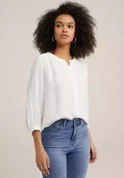 Блузка-рубашка WE Fashion, цвет white