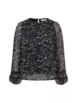 Блузка-Рубашка вифалия Vila, черный