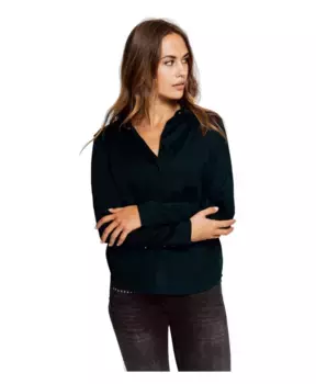 Блузка рубиновая Zhrill, синий