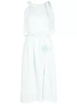 Блузка с бантом b+ab, синий