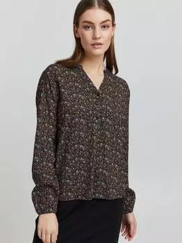 Блузка с длинным рукавом оксельви Oxmo, мультиколор