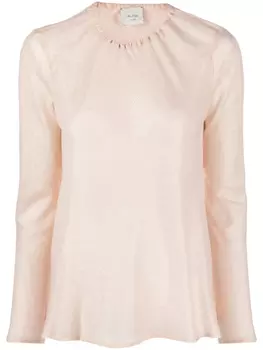 Блузка с длинными рукавами Alysi, розовый