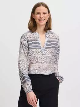 Блузка с длинными рукавами B.Young, фиолетовый