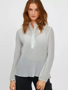 Блузка с длинными рукавами byfasana B.Young, белый