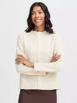 Блузка с длинными рукавами byfrai B.Young, белый