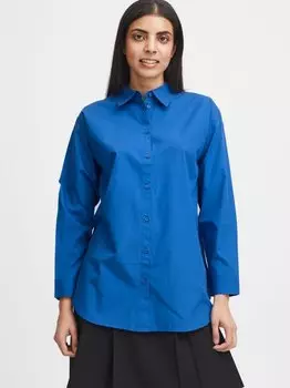 Блузка с длинными рукавами bygamze B.Young, синий