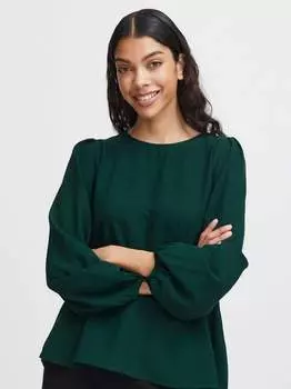 Блузка с длинными рукавами byhaca B.Young, зеленый