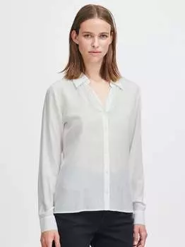 Блузка с длинными рукавами byhubba B.Young, белый