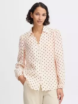 Блузка с длинными рукавами byidotty B.Young, экрю