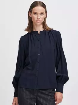 Блузка с длинными рукавами byilano B.Young, синий