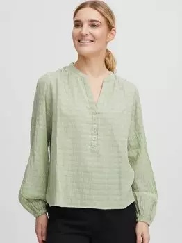 Блузка с длинными рукавами byiloni B.Young, зеленый