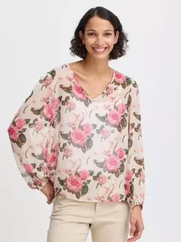 Блузка с длинными рукавами byirosemarin B.Young, бежевый