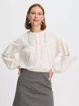 Блузка с длинными рукавами byiulia B.Young, бежевый