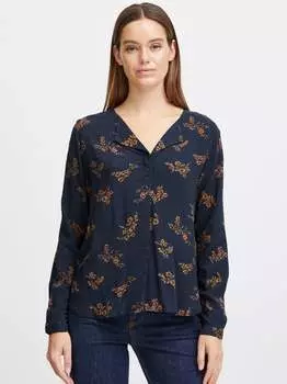 Блузка с длинными рукавами byjosa B.Young, синий