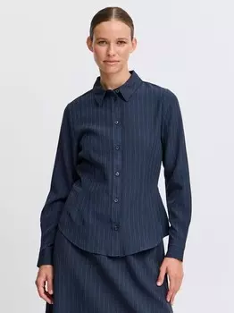 Блузка с длинными рукавами bymmmidde B.Young, синий