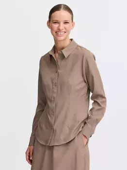 Блузка с длинными рукавами bymmmidde B.Young, бежевый