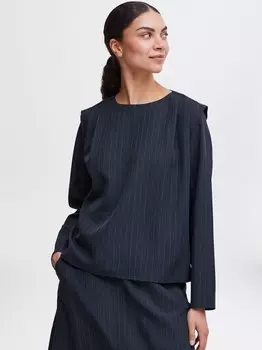 Блузка с длинными рукавами bymmmidde B.Young, синий