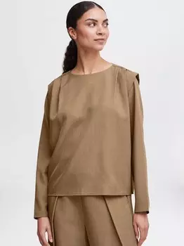 Блузка с длинными рукавами bymmmidde B.Young, бежевый