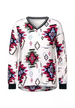 Блузка с длинными рукавами CECIL, цвет Vanilla White