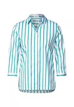 Блузка с длинными рукавами Cecil, зеленый