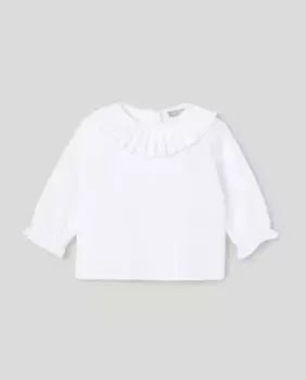 Блузка с длинными рукавами для девочки Coconut El Corte Ingls, белый