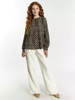 Блузка с длинными рукавами Dreimaster, белый