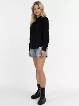 Блузка с длинными рукавами Dreimaster, черный