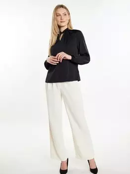 Блузка с длинными рукавами Dreimaster, черный