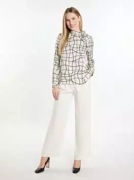 Блузка с длинными рукавами Dreimaster, черный