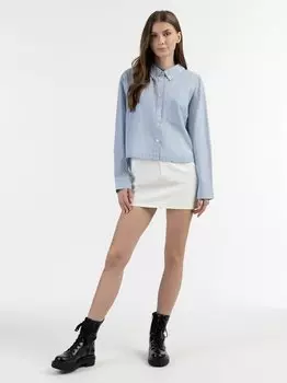 Блузка с длинными рукавами Dreimaster, синий