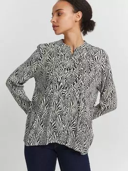 Блузка с длинными рукавами errrakech Ichi, черный