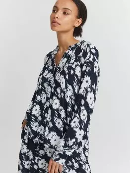 Блузка с длинными рукавами errrakech Ichi, синий