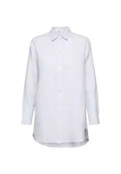 Блузка с длинными рукавами ESPRIT, голубой