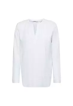 Блузка с длинными рукавами ESPRIT, голубой