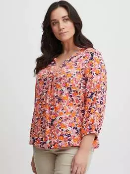 Блузка с длинными рукавами fpmerla Fransa, розовый