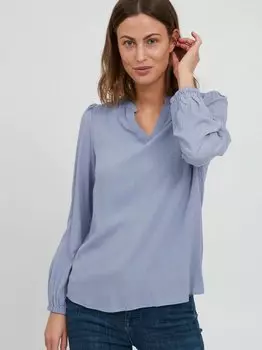 Блузка с длинными рукавами фресида Fransa, синий