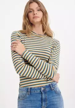 Блузка с длинными рукавами Greenpoint, мультиколор