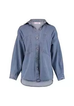 Блузка с длинными рукавами Hailys, синий